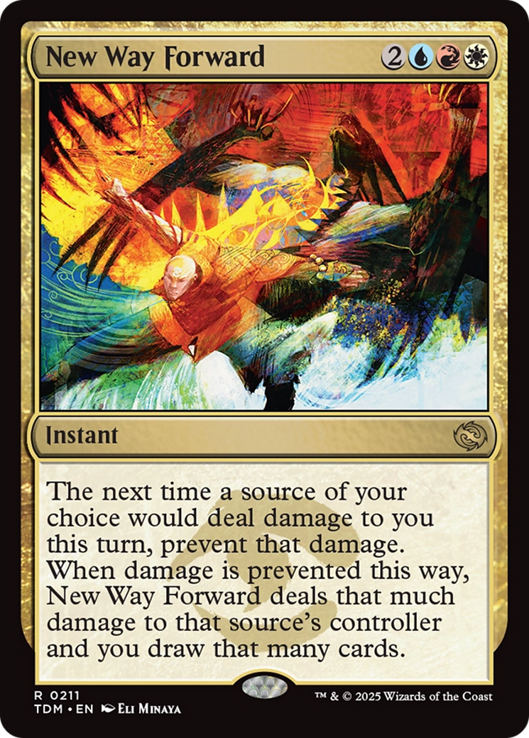New Way Forward [Tarkir: Dragonstorm] | Card Merchant Takapuna