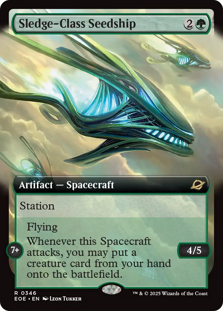 Sledge-Class Seedship (Extended Art) [Edge of Eternities] | Card Merchant Takapuna