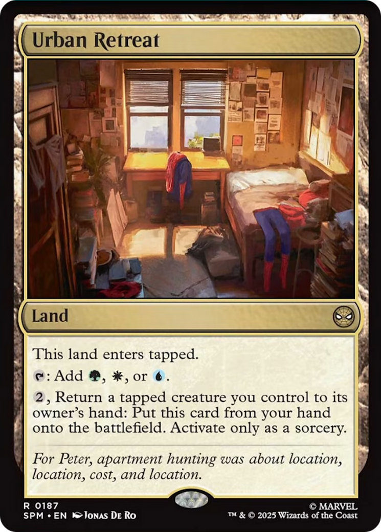 Urban Retreat [Marvel's Spider-Man] | Card Merchant Takapuna