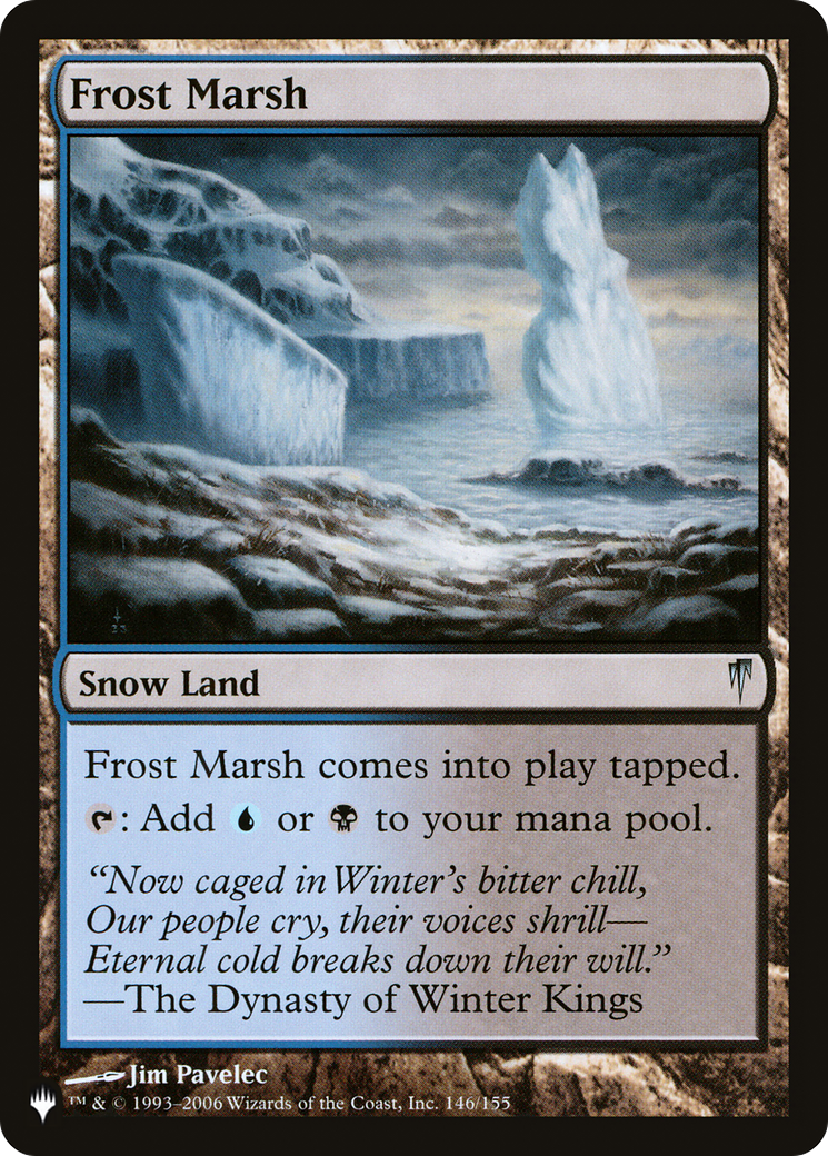 Frost Marsh [The List] | Card Merchant Takapuna
