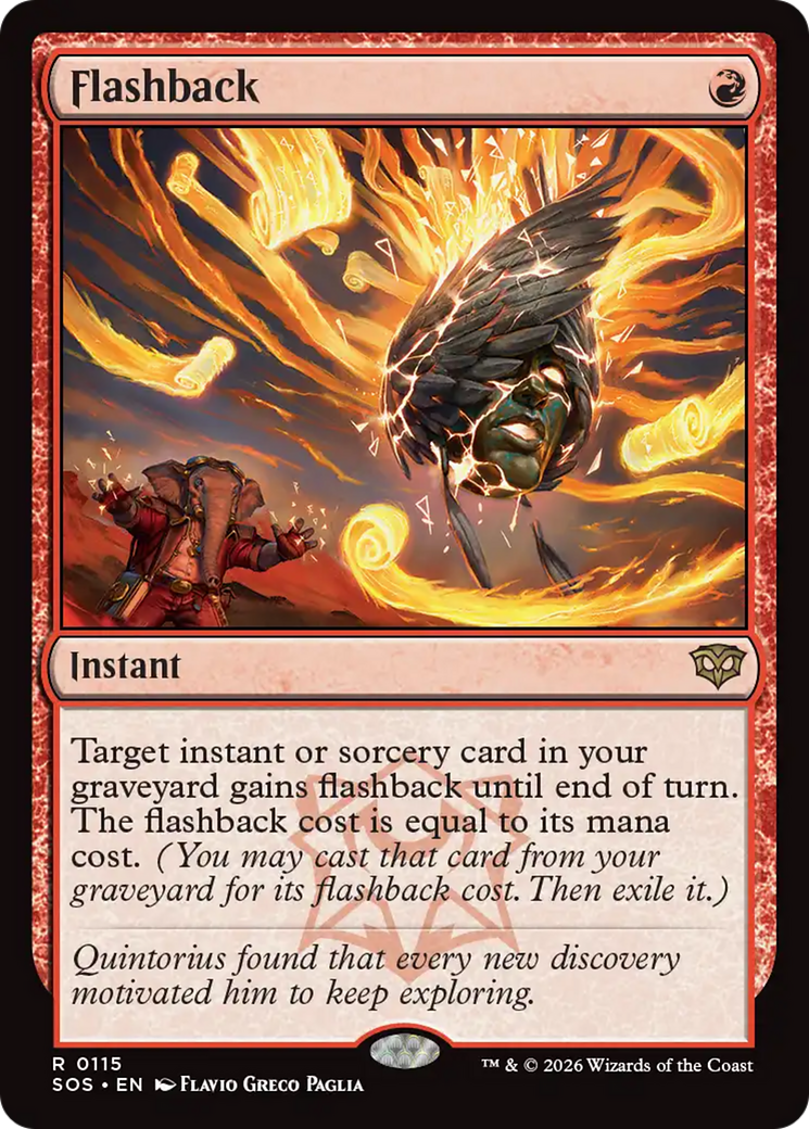 Flashback [Secrets of Strixhaven] | Card Merchant Takapuna