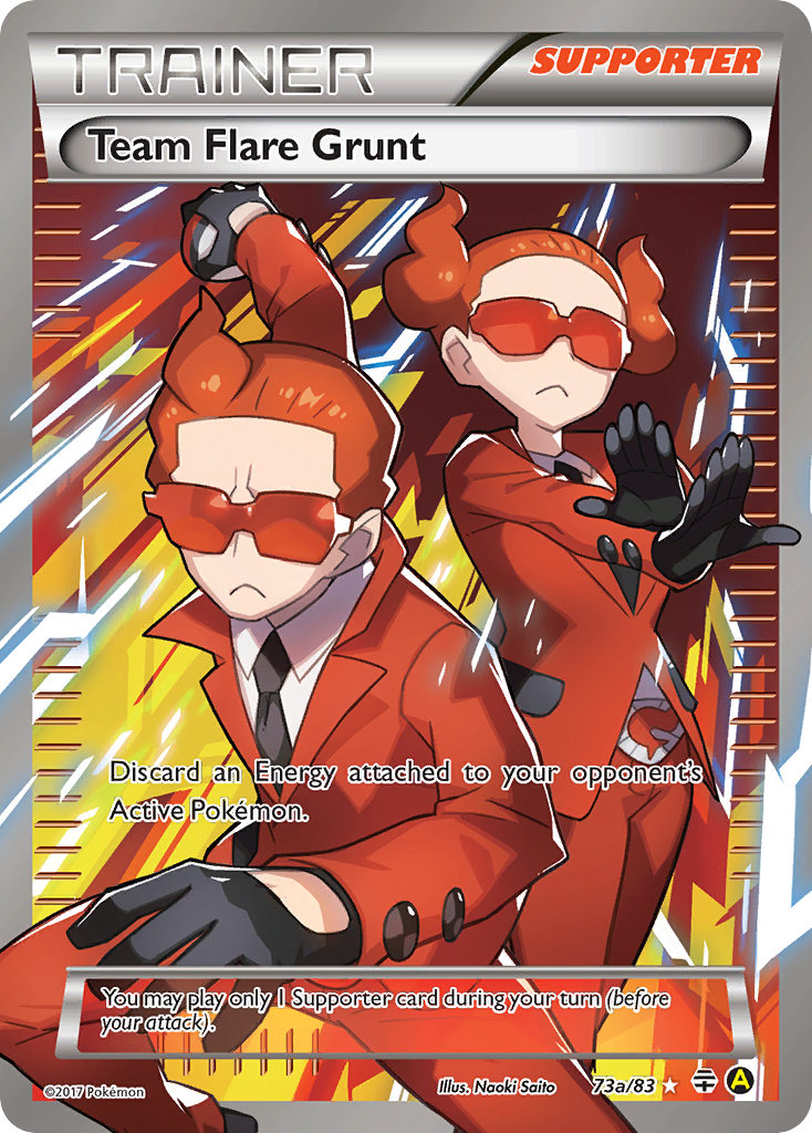 Team Flare Grunt (73a/83) [Alternate Art Promos] | Card Merchant Takapuna