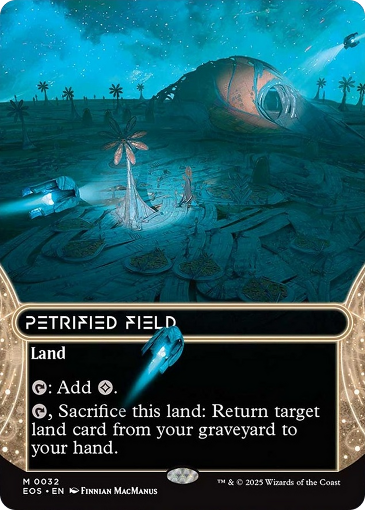 Petrified Field (0032) (Borderless) [Edge of Eternities: Stellar Sights] | Card Merchant Takapuna
