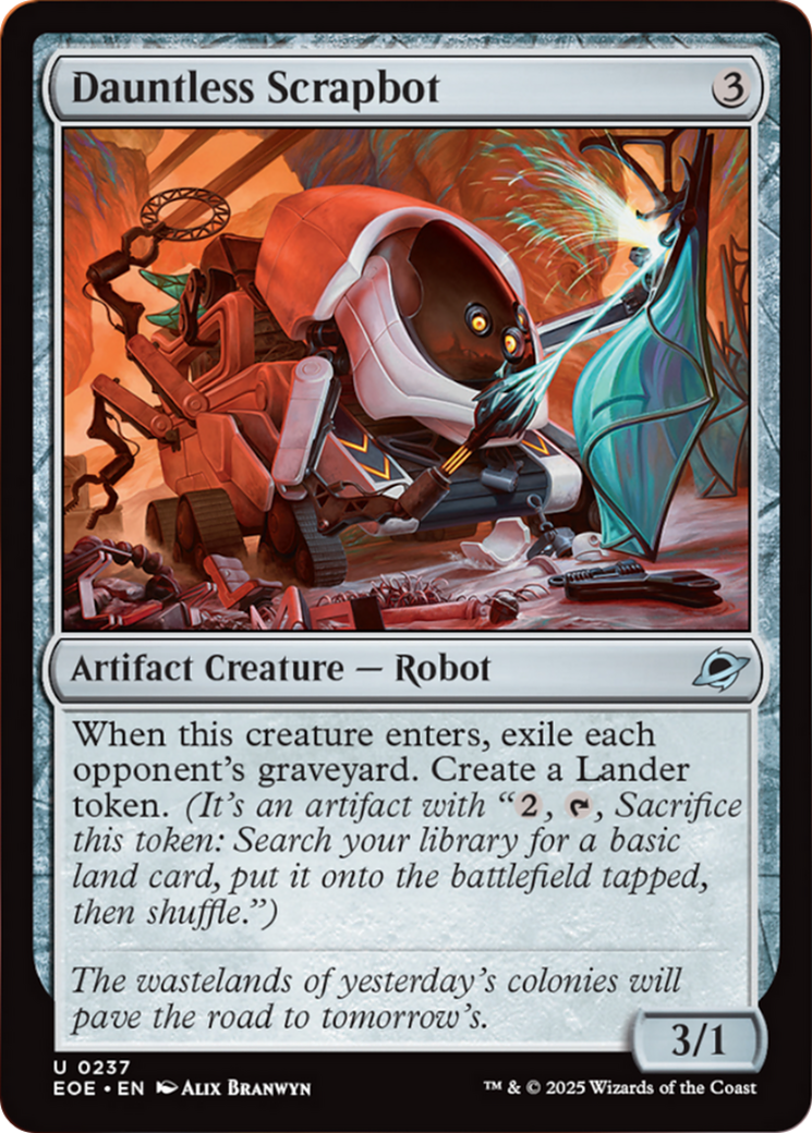 Dauntless Scrapbot [Edge of Eternities] | Card Merchant Takapuna