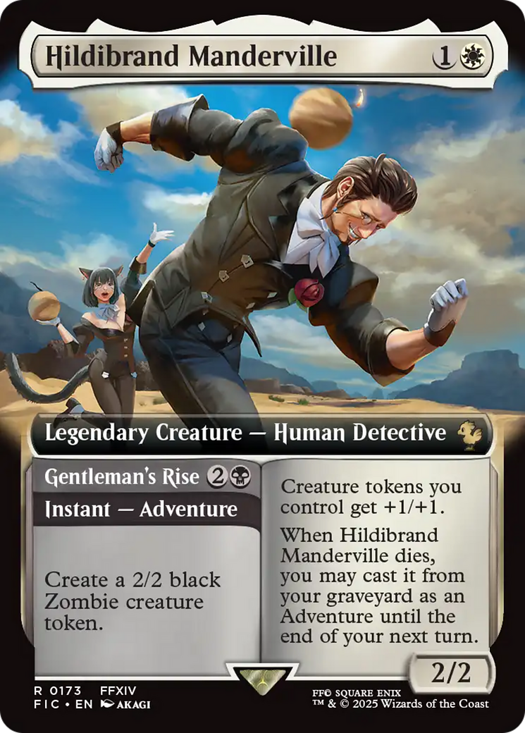 Hildibrand Manderville // Gentleman's Rise (Extended Art) [FINAL FANTASY Commander] | Card Merchant Takapuna