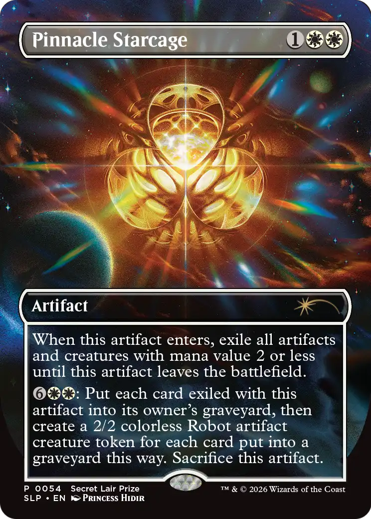 Pinnacle Starcage [Secret Lair Showdown] | Card Merchant Takapuna