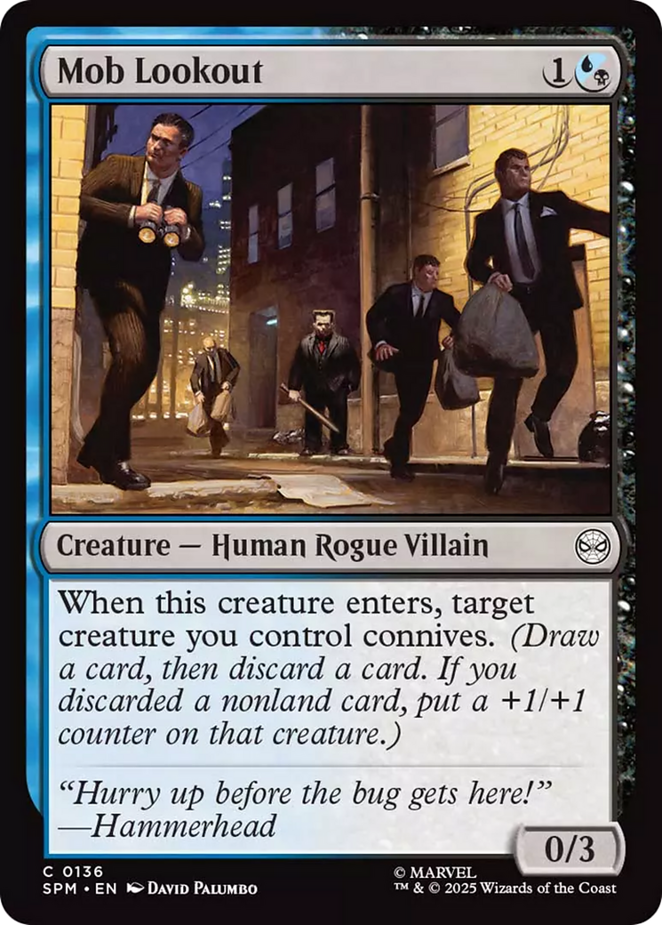 Mob Lookout [Marvel's Spider-Man] | Card Merchant Takapuna