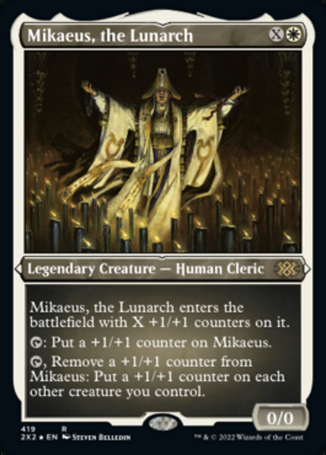 Mikaeus, the Lunarch (Foil Etched) [Double Masters 2022] | Card Merchant Takapuna