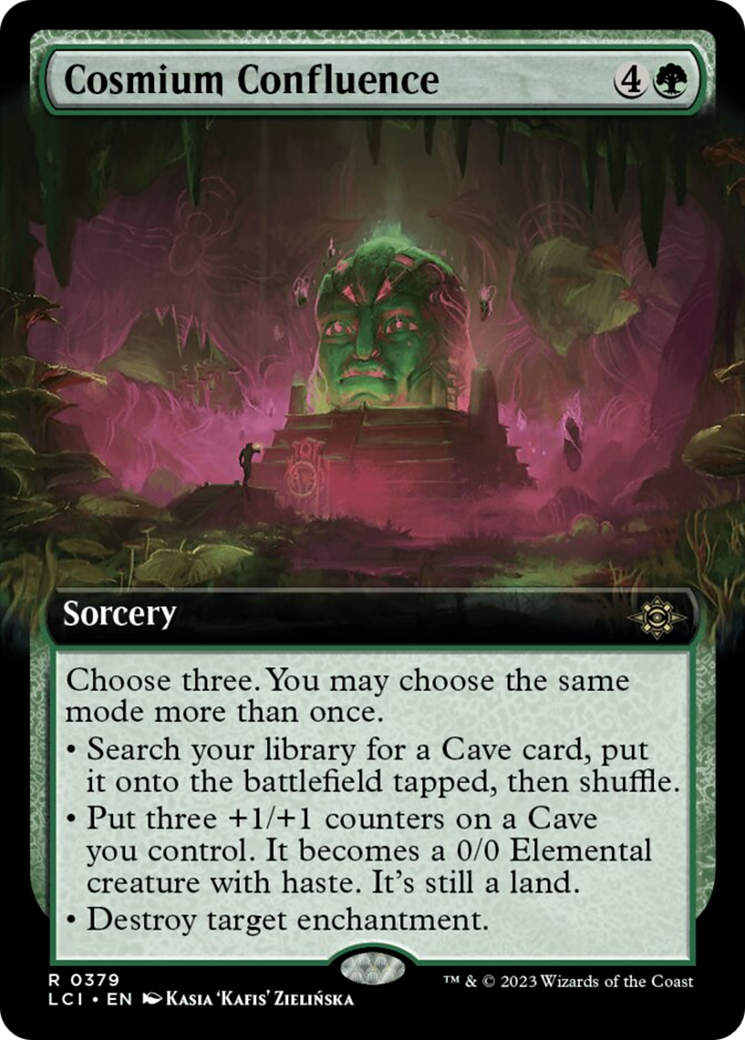 Cosmium Confluence (Extended Art) [The Lost Caverns of Ixalan] | Card Merchant Takapuna
