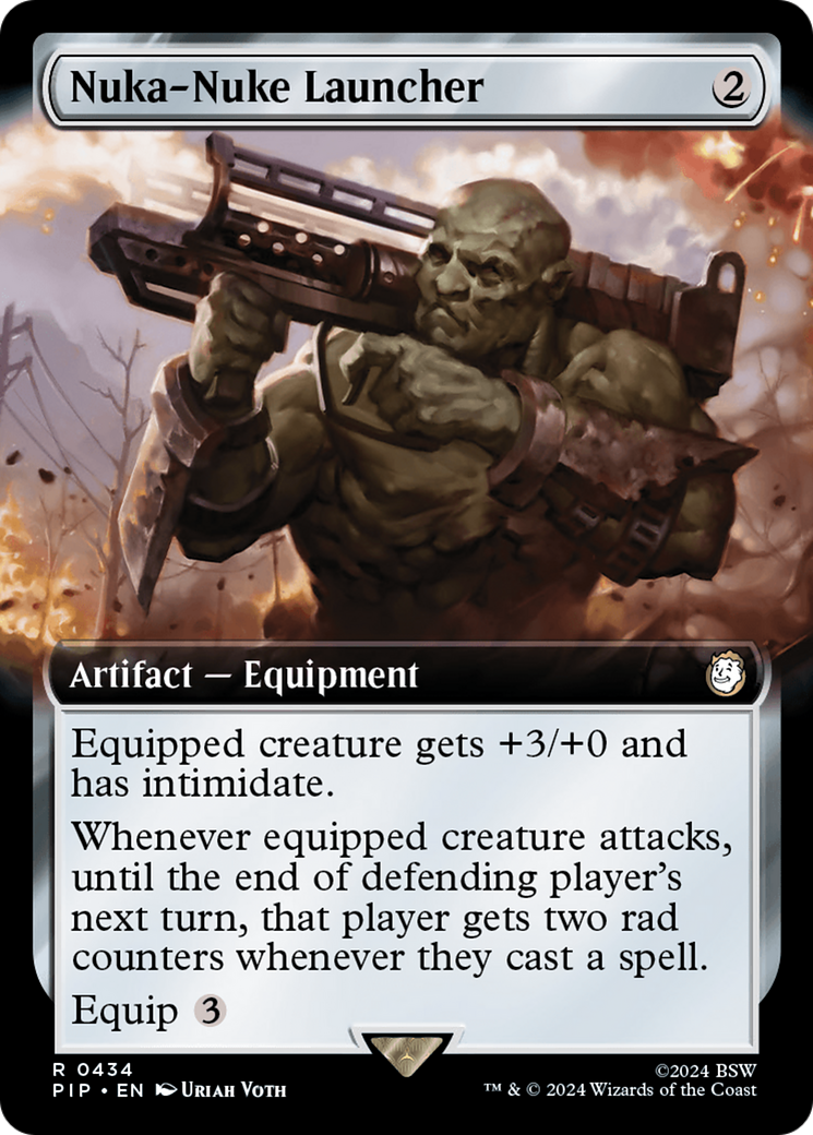 Nuka-Nuke Launcher (Extended Art) [Fallout] | Card Merchant Takapuna