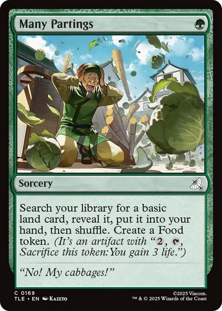 Many Partings [Avatar: The Last Airbender: Eternal-Legal] | Card Merchant Takapuna