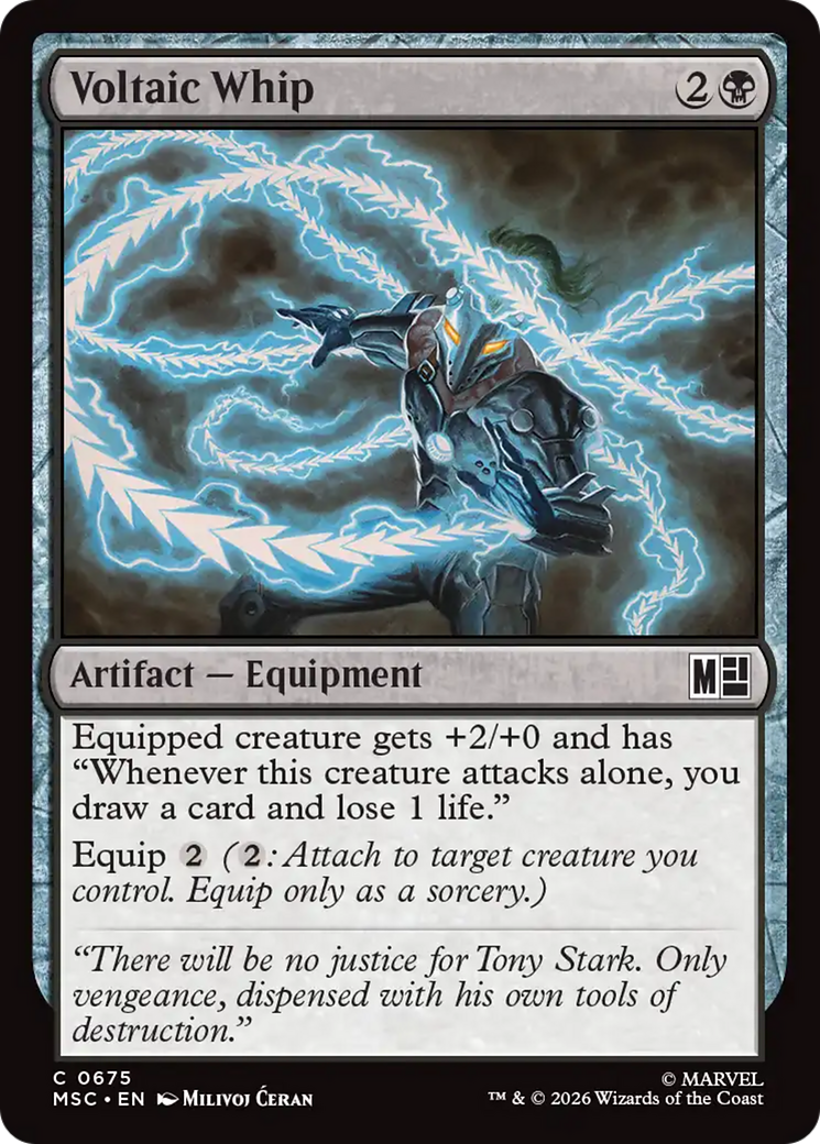 Voltaic Whip [Marvel Super Heroes Commander] | Card Merchant Takapuna