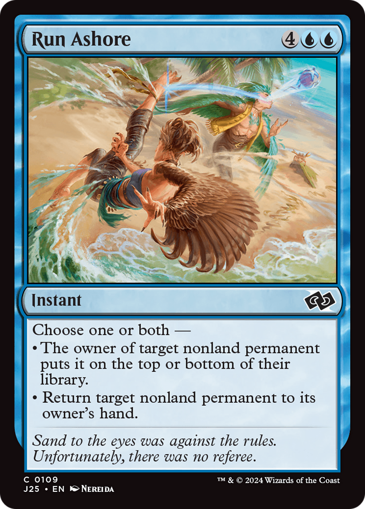 Run Ashore [Foundations Jumpstart] | Card Merchant Takapuna