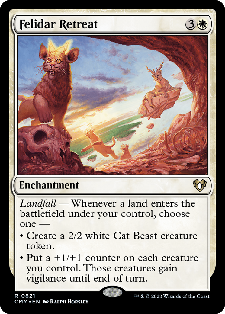 Felidar Retreat [Commander Masters] | Card Merchant Takapuna