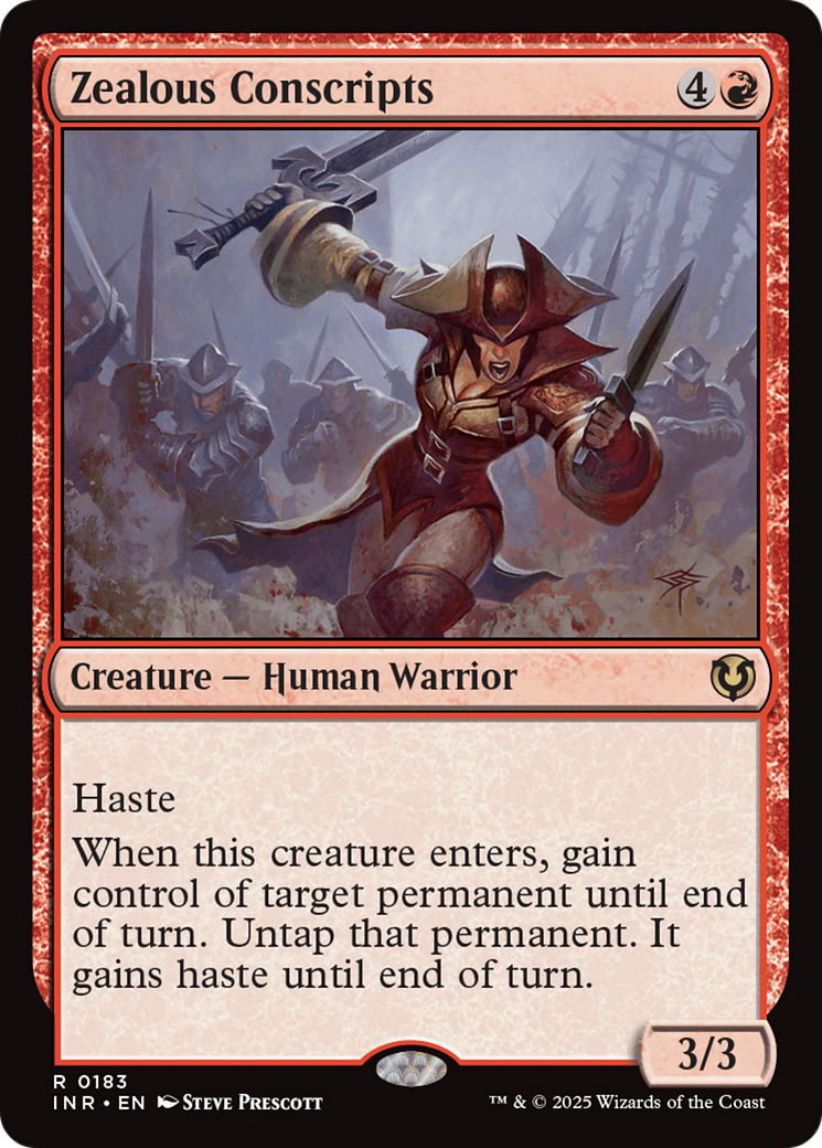 Zealous Conscripts [Innistrad Remastered] | Card Merchant Takapuna