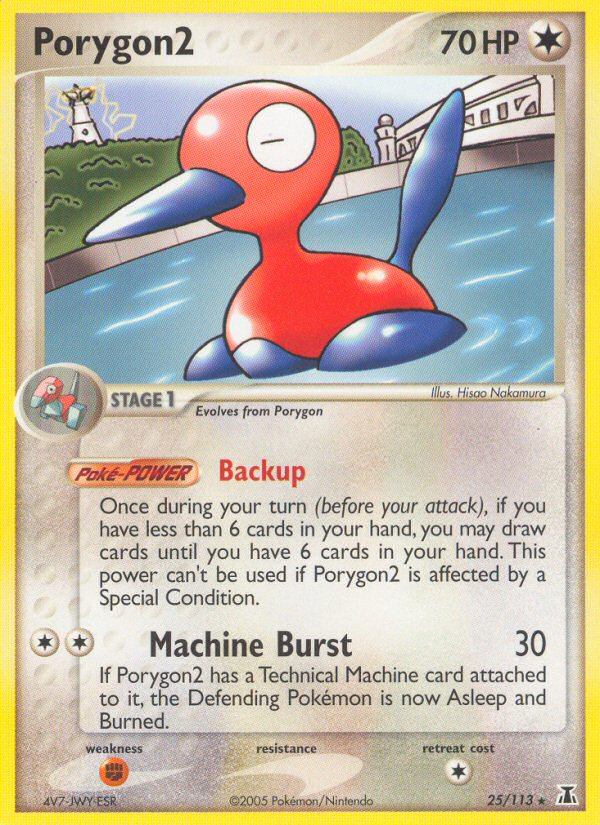 Porygon2 (25/113) [EX: Delta Species] | Card Merchant Takapuna