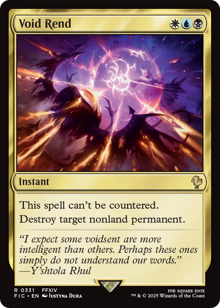Void Rend [FINAL FANTASY Commander] | Card Merchant Takapuna