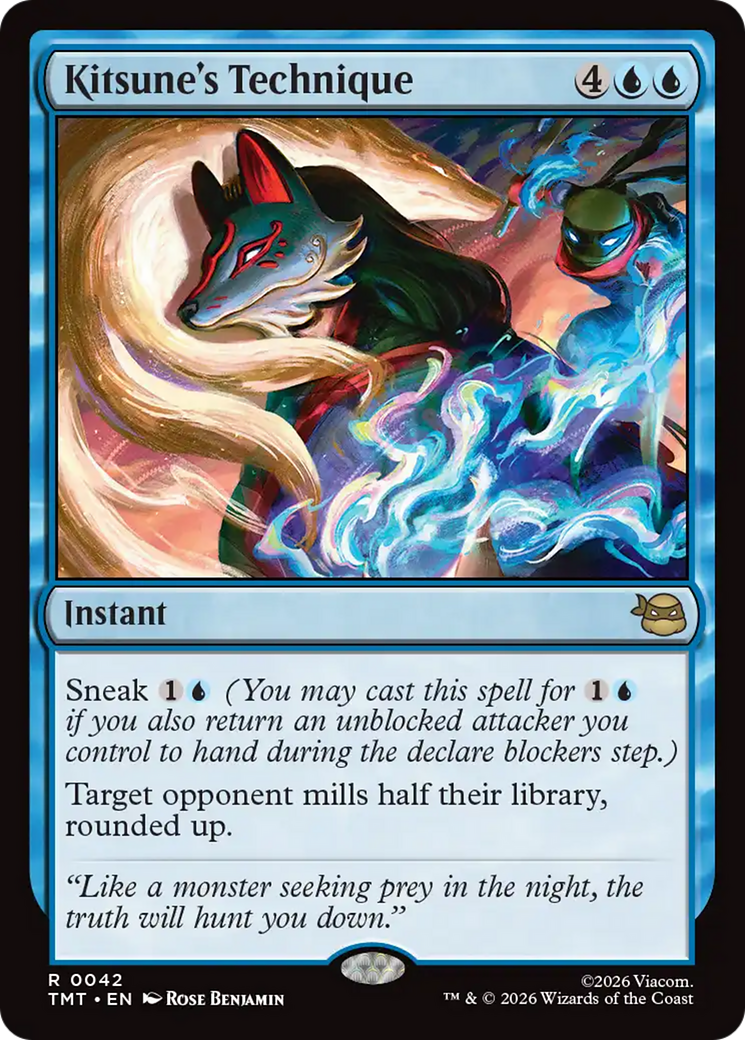 Kitsune's Technique [Teenage Mutant Ninja Turtles] | Card Merchant Takapuna