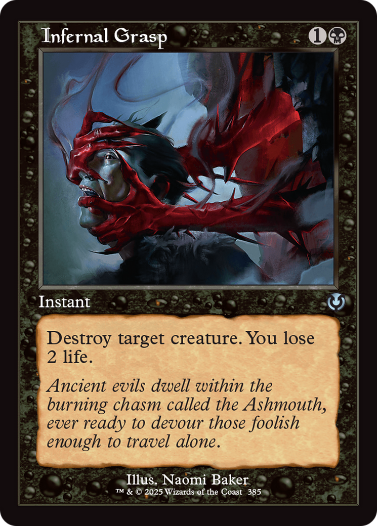 Infernal Grasp (Retro Frame) [Innistrad Remastered] | Card Merchant Takapuna