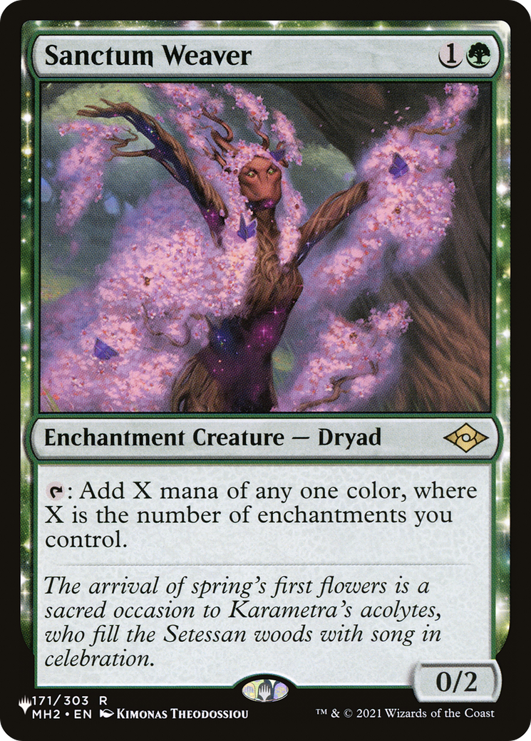 Sanctum Weaver [The List] | Card Merchant Takapuna