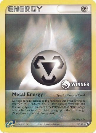 Metal Energy (94/109) (Winner) [EX: Ruby & Sapphire] | Card Merchant Takapuna