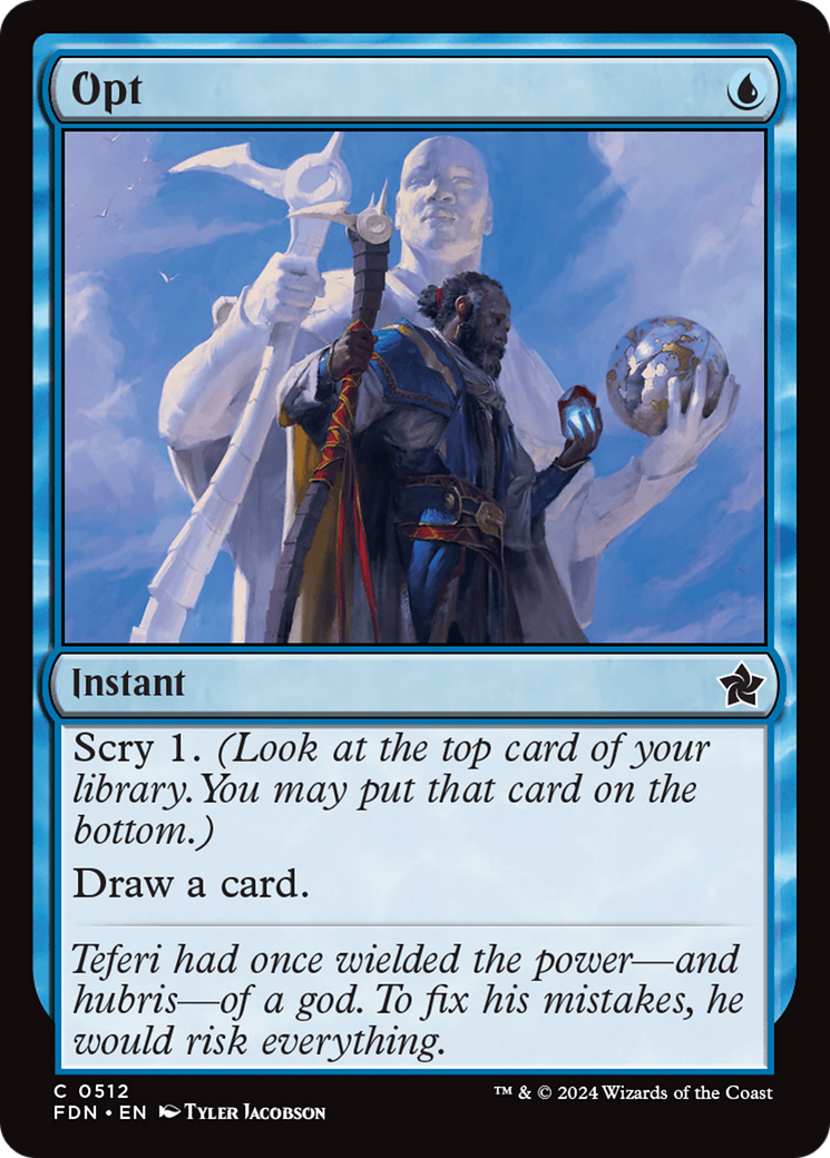 Opt [Foundations] | Card Merchant Takapuna