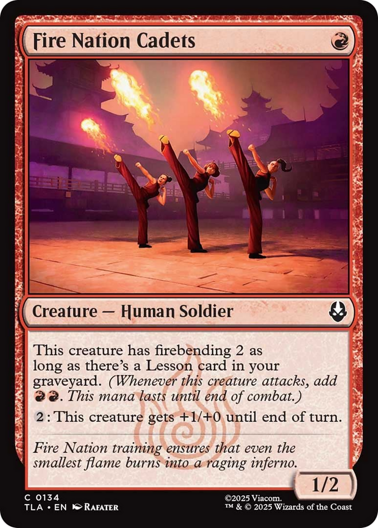 Fire Nation Cadets [Avatar: The Last Airbender] | Card Merchant Takapuna