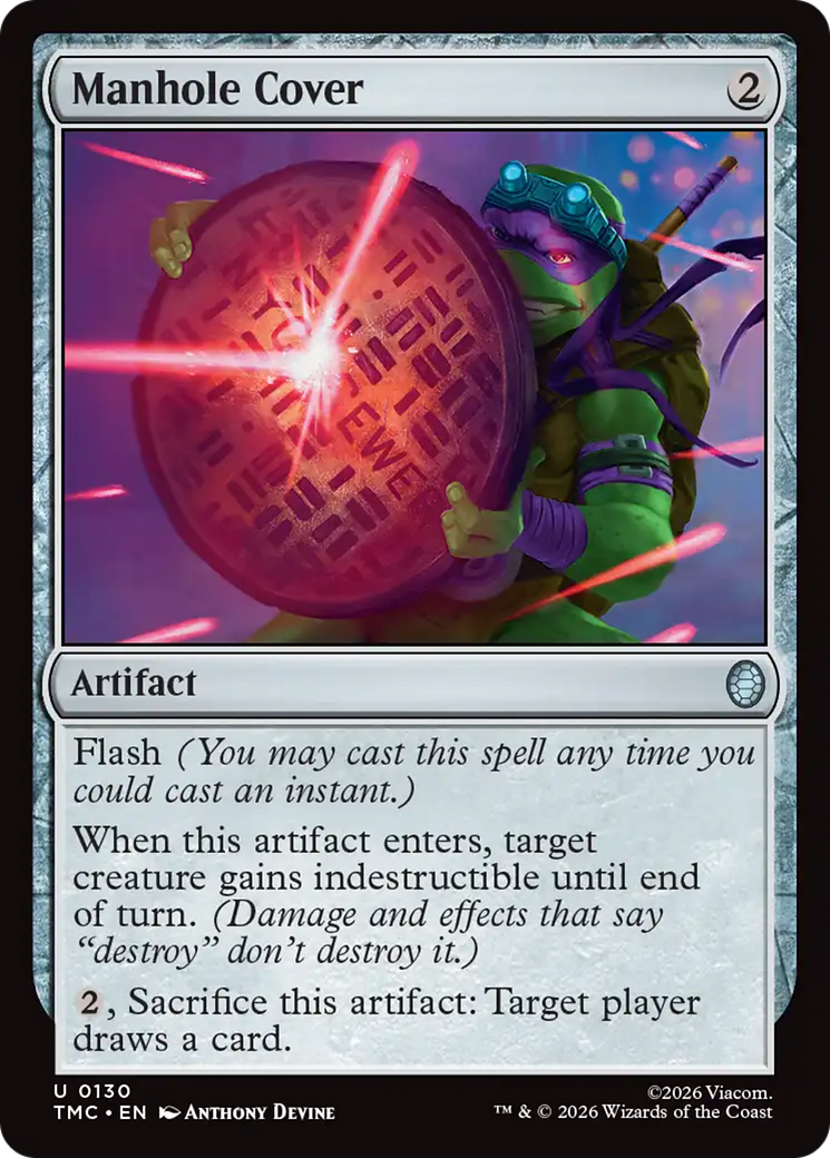 Manhole Cover [Teenage Mutant Ninja Turtles Commander] | Card Merchant Takapuna