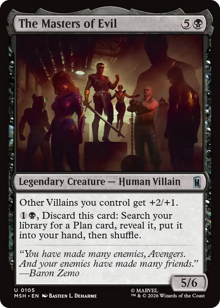 The Masters of Evil [Marvel Super Heroes] | Card Merchant Takapuna