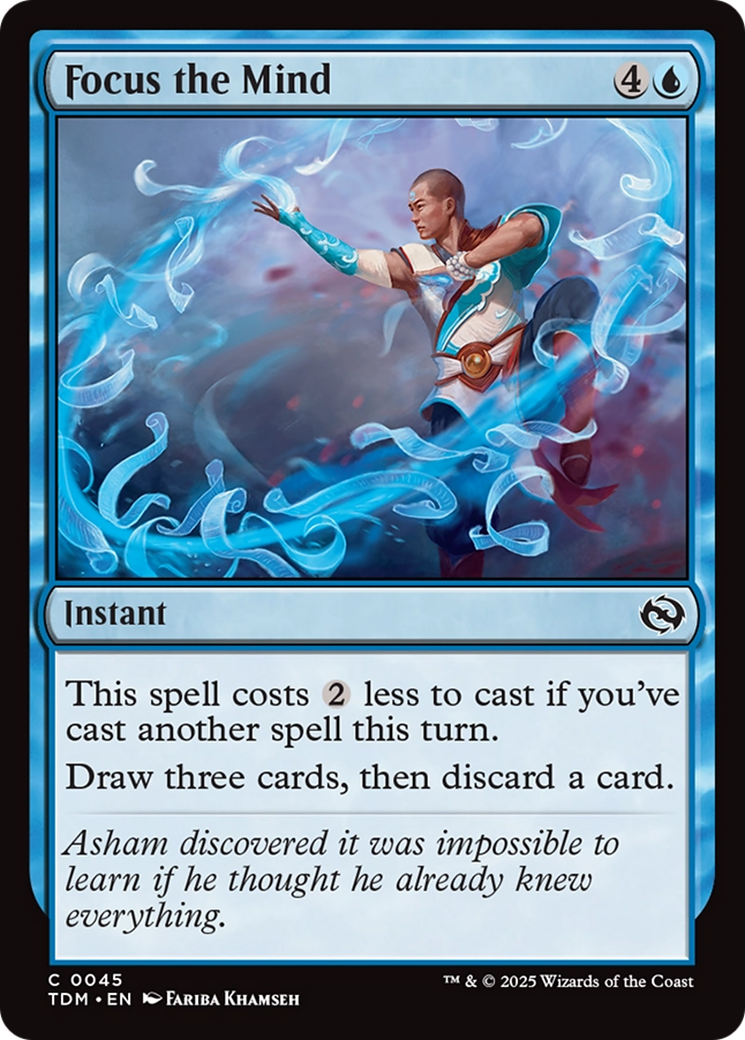 Focus the Mind [Tarkir: Dragonstorm] | Card Merchant Takapuna