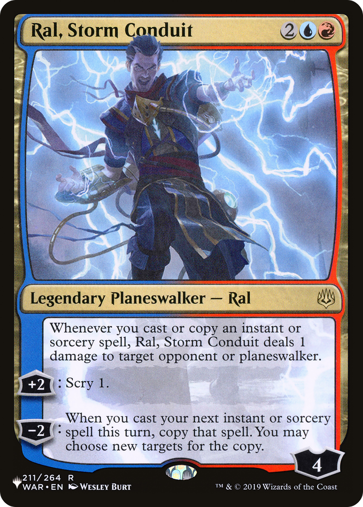 Ral, Storm Conduit [The List] | Card Merchant Takapuna