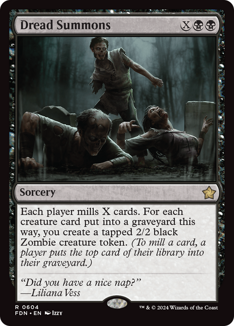 Dread Summons [Foundations] | Card Merchant Takapuna