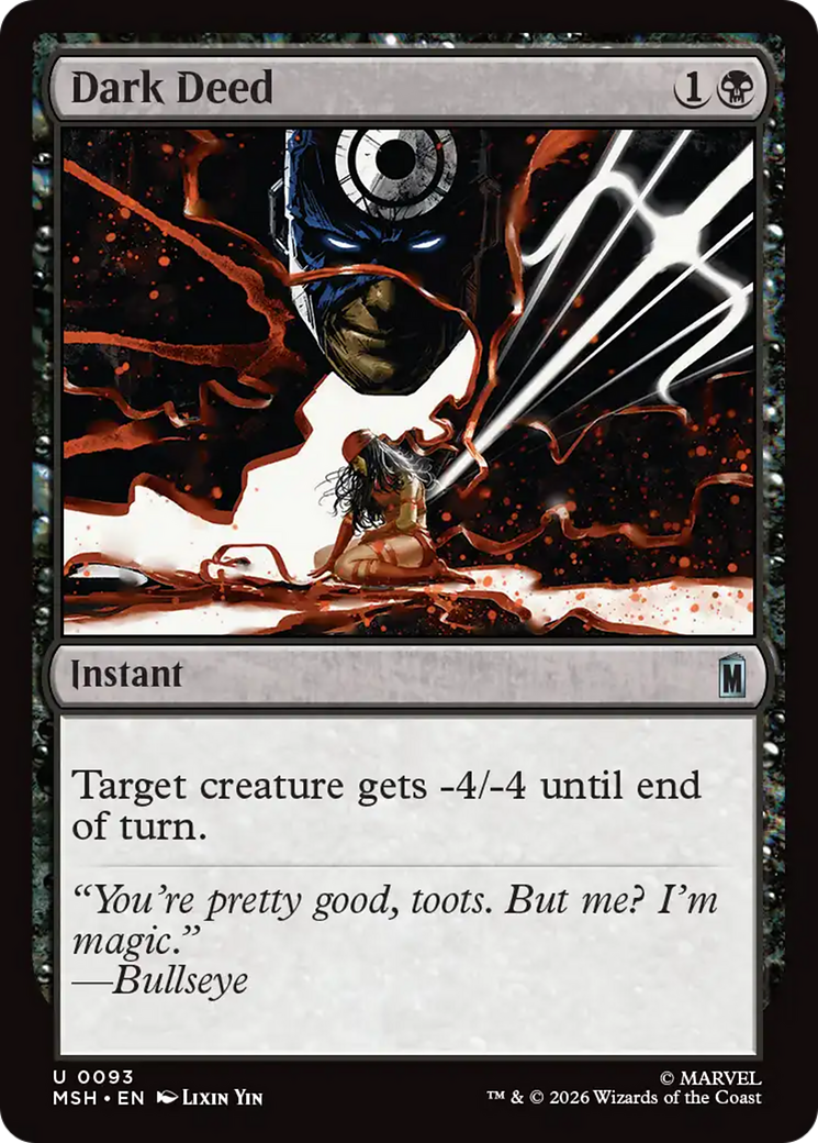Dark Deed [Marvel Super Heroes] | Card Merchant Takapuna