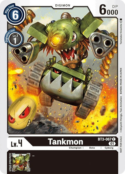 Tankmon [BT3-067] (Tamer Party Vol. 4) [Release Special Booster Promos] | Card Merchant Takapuna