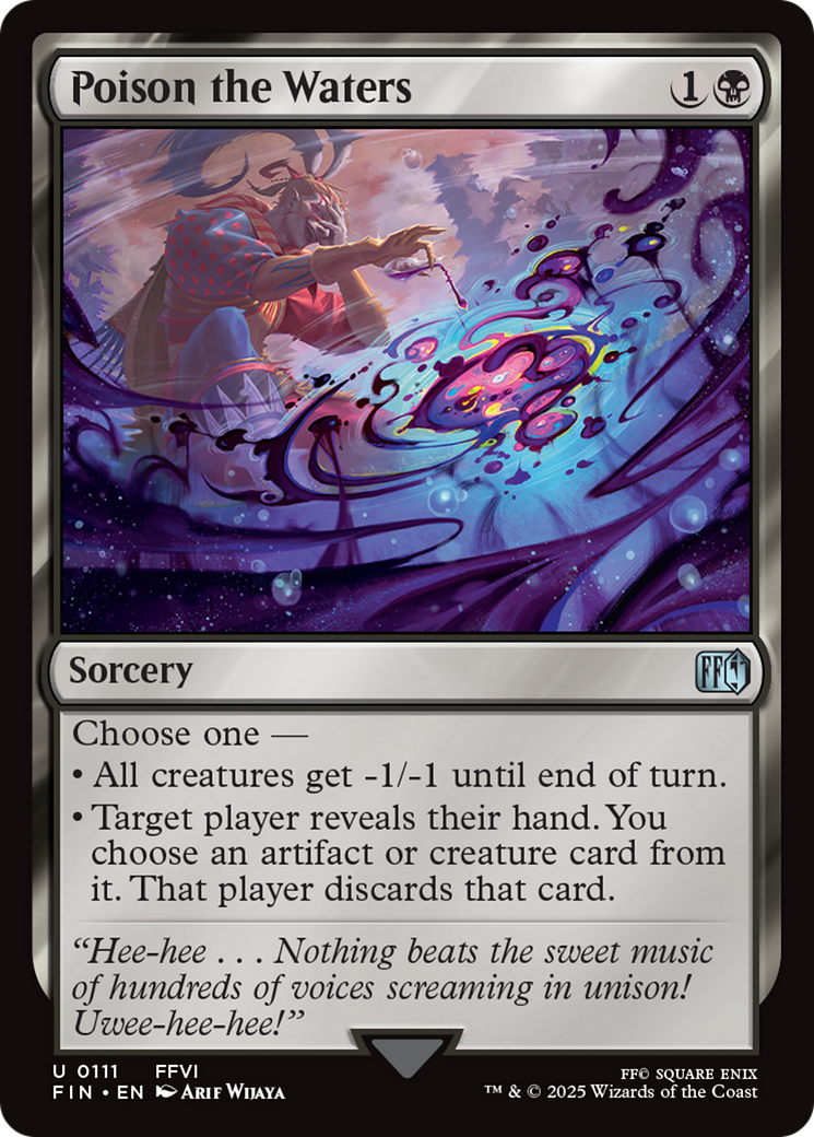 Poison the Waters [FINAL FANTASY] | Card Merchant Takapuna