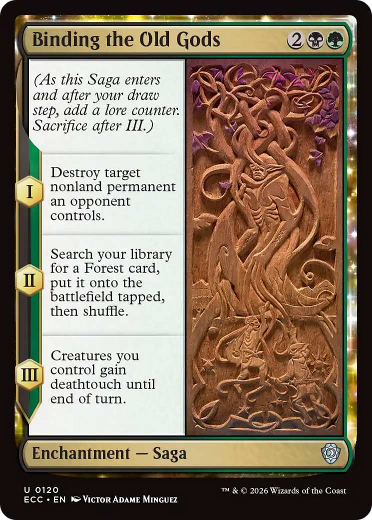 Binding the Old Gods [Lorwyn Eclipsed Commander] | Card Merchant Takapuna