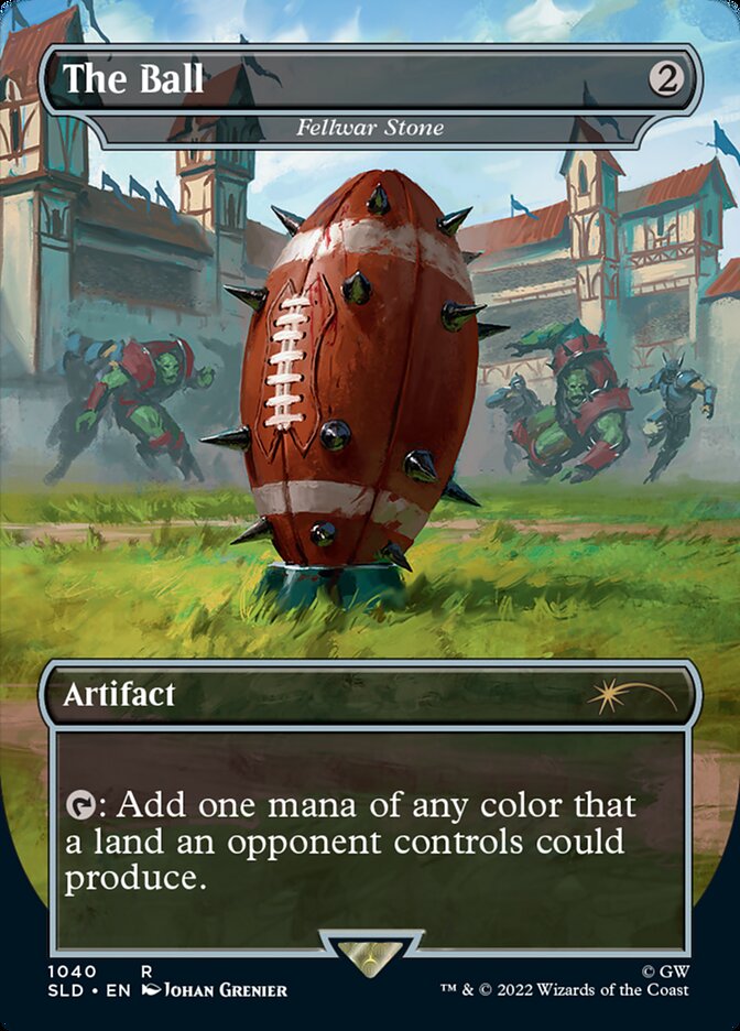 The Ball - Fellwar Stone (Borderless) [Secret Lair Drop Series] | Card Merchant Takapuna
