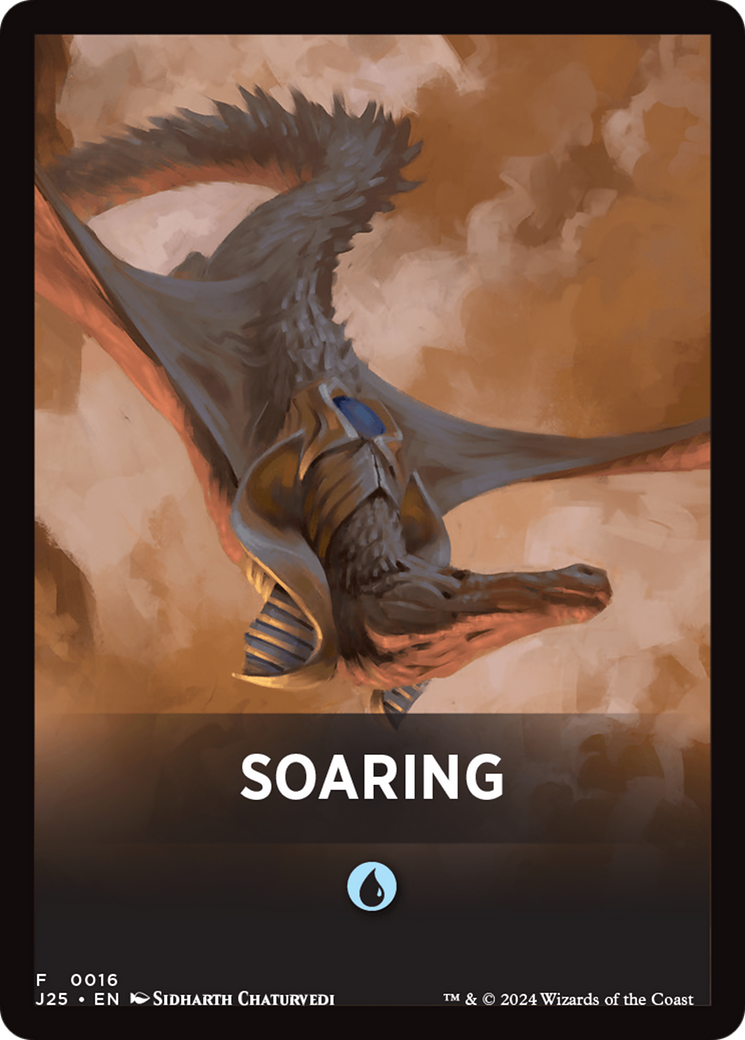Soaring Theme Card [Foundations Jumpstart Front Cards] | Card Merchant Takapuna