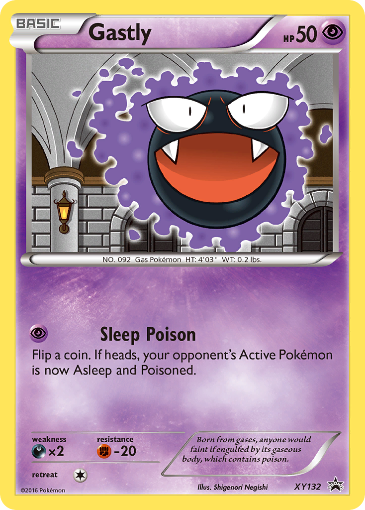 Gastly (XY132) [XY: Black Star Promos] | Card Merchant Takapuna