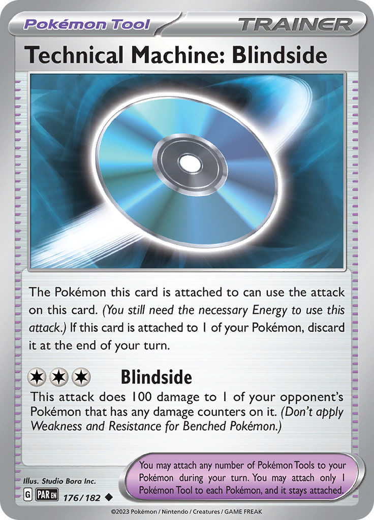 Technical Machine: Blindside (176/182) [Scarlet & Violet: Paradox Rift] | Card Merchant Takapuna