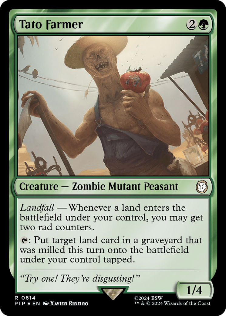 Tato Farmer (Surge Foil) [Fallout] | Card Merchant Takapuna