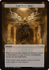 I Am Never Alone (Full Art) [Duskmourn: Archenemy] | Card Merchant Takapuna