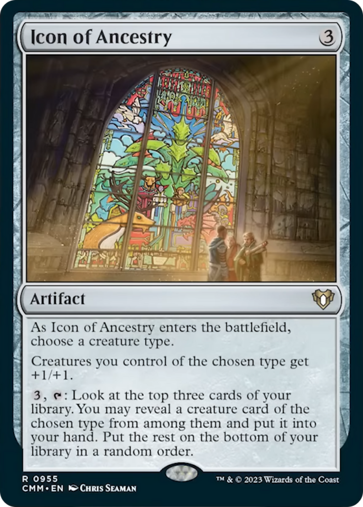 Icon of Ancestry [Commander Masters] | Card Merchant Takapuna
