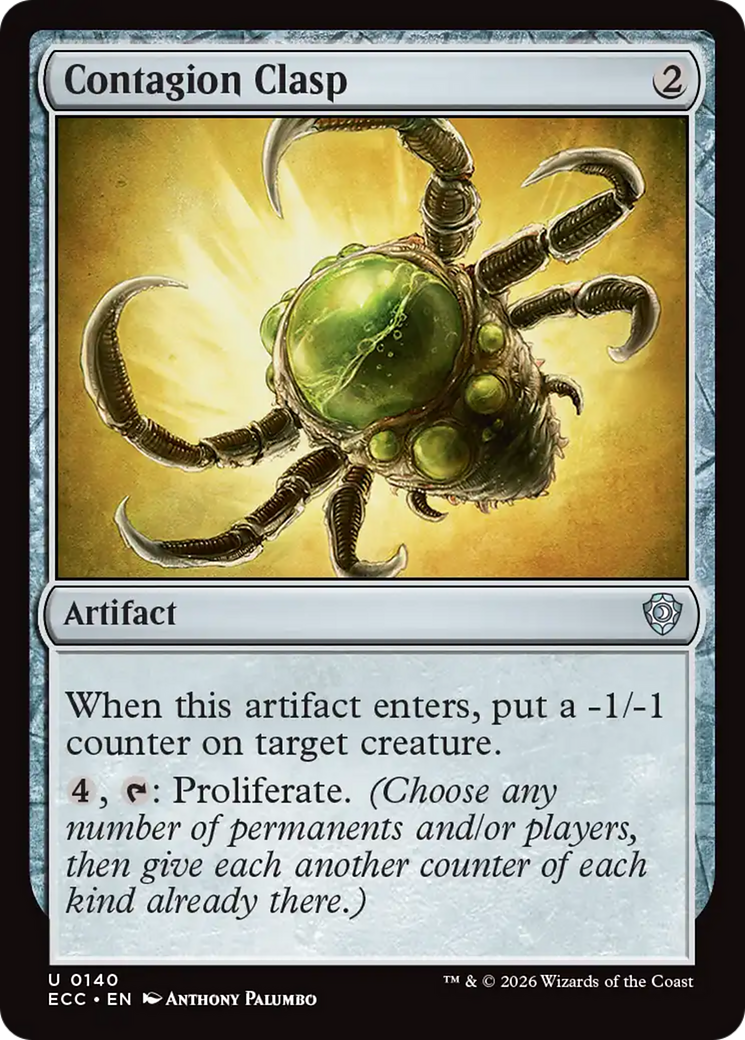 Contagion Clasp [Lorwyn Eclipsed Commander] | Card Merchant Takapuna
