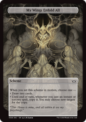 My Wings Enfold All (Full Art) [Duskmourn: Archenemy] | Card Merchant Takapuna