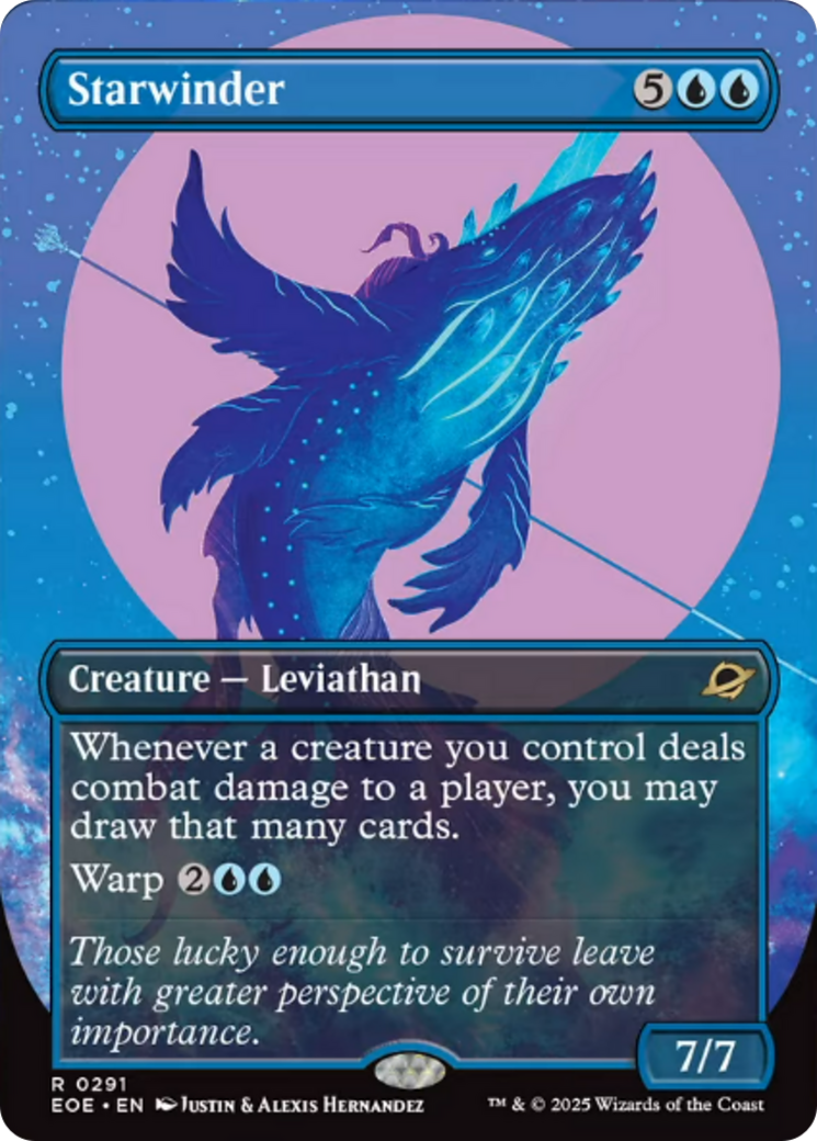Starwinder (0291) (Borderless) [Edge of Eternities] | Card Merchant Takapuna