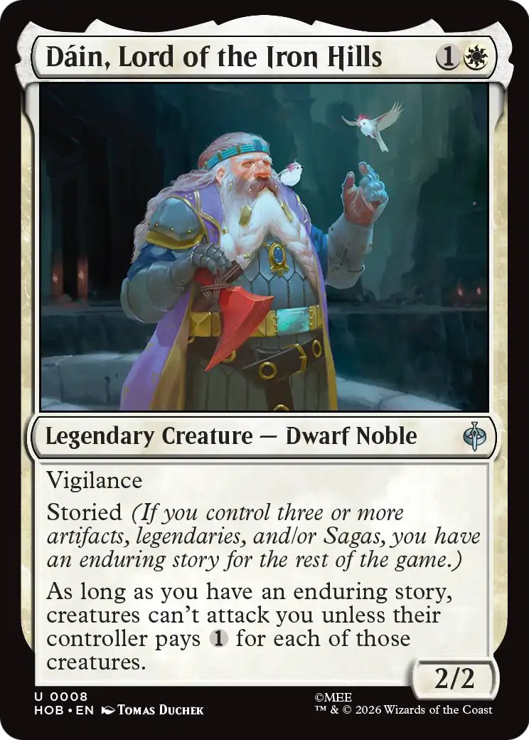 Dain, Lord of the Iron Hills [The Hobbit] | Card Merchant Takapuna