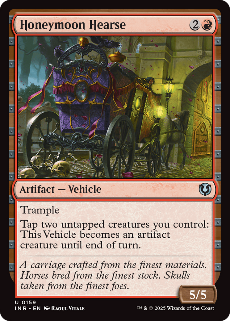 Honeymoon Hearse [Innistrad Remastered] | Card Merchant Takapuna