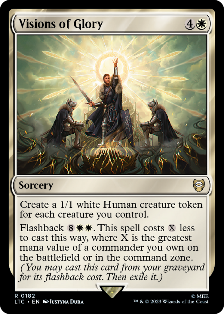 Visions of Glory [The Lord of the Rings: Tales of Middle-Earth Commander] | Card Merchant Takapuna