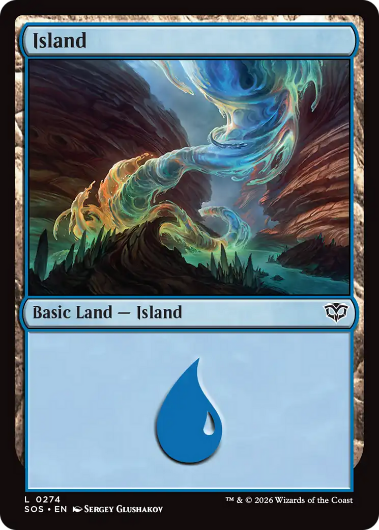 Island (0274) [Secrets of Strixhaven] | Card Merchant Takapuna